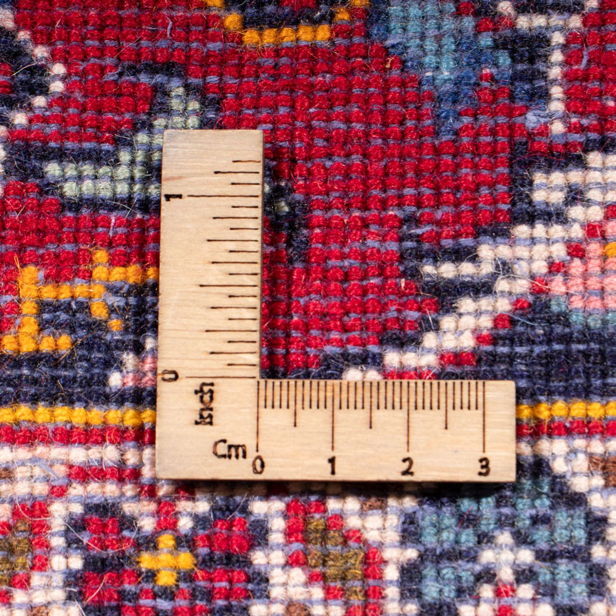 Tapis de couloir Tapis persan - Keshan - 312 x 100 cm - rouge