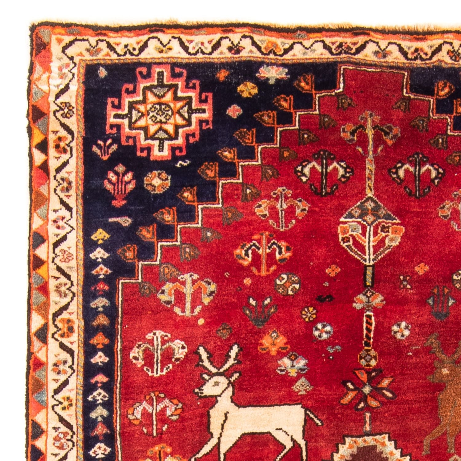 Tapis persan - Nomadic - 174 x 115 cm - rouge