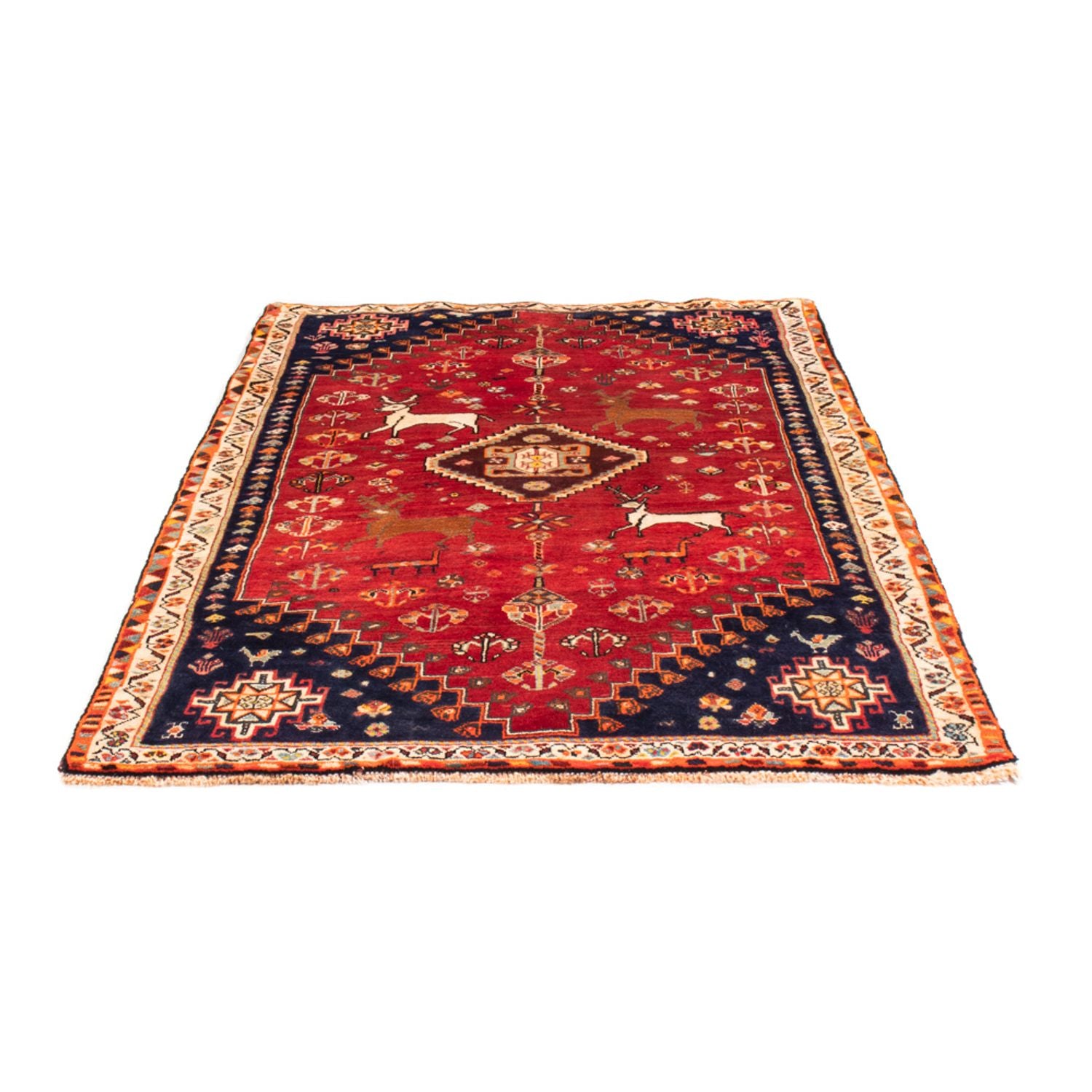 Tapis persan - Nomadic - 174 x 115 cm - rouge