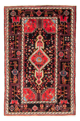 Tapis persan - Nomadic - 164 x 102 cm - bleu foncé