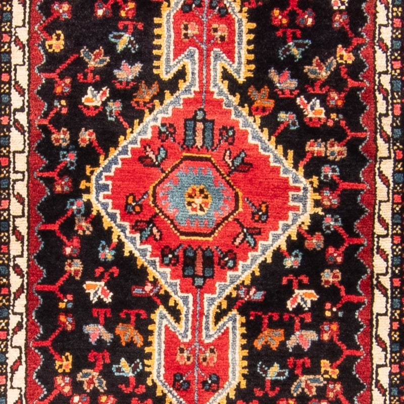 Tapis persan - Nomadic - 164 x 102 cm - bleu foncé