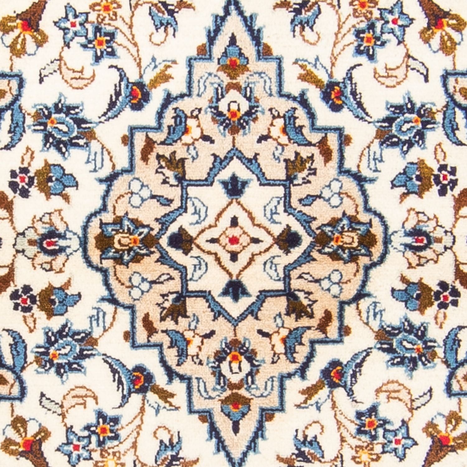 Tapis persan - Keshan - 154 x 96 cm - beige