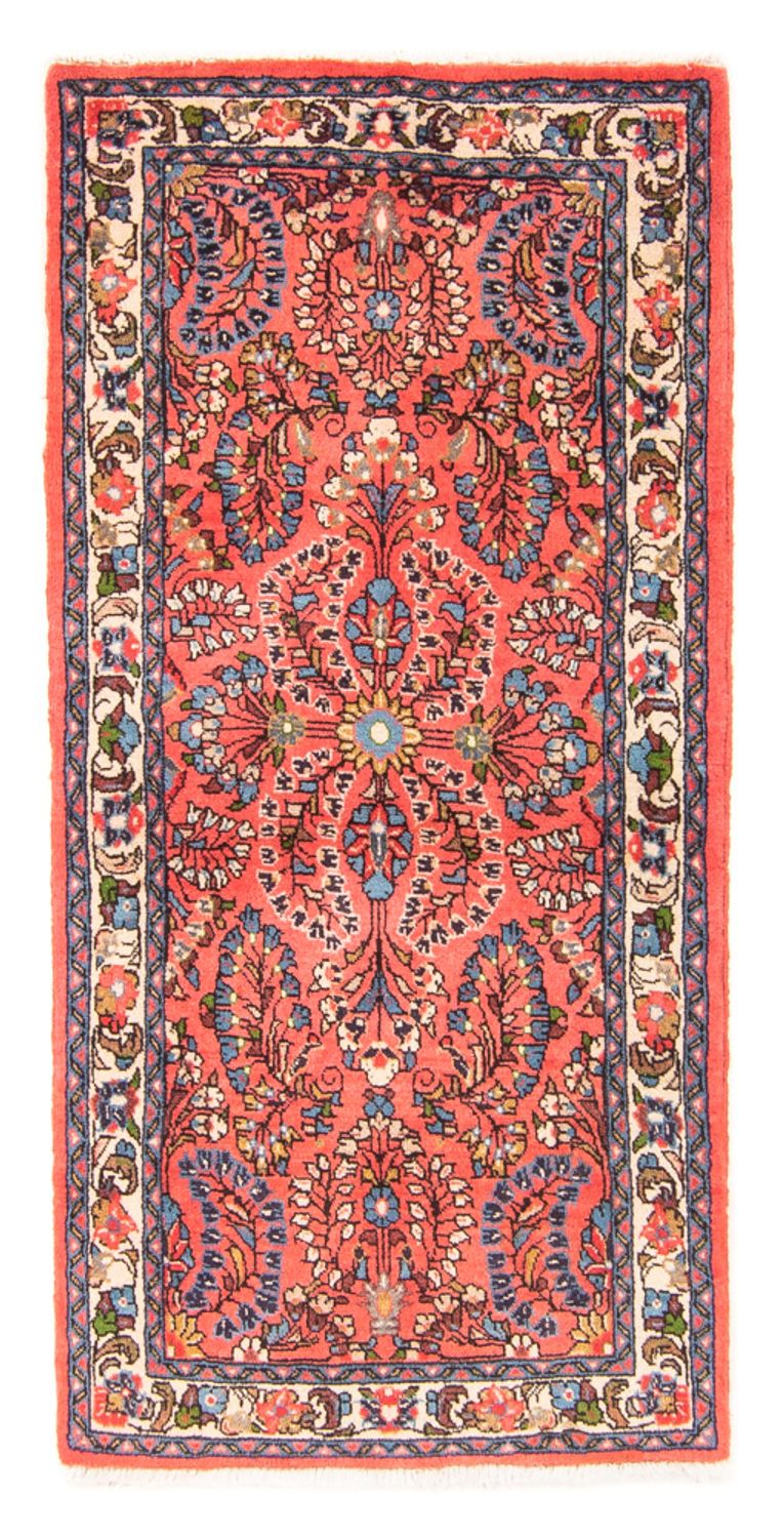 Tapis persan - Classique - 148 x 69 cm - rouge