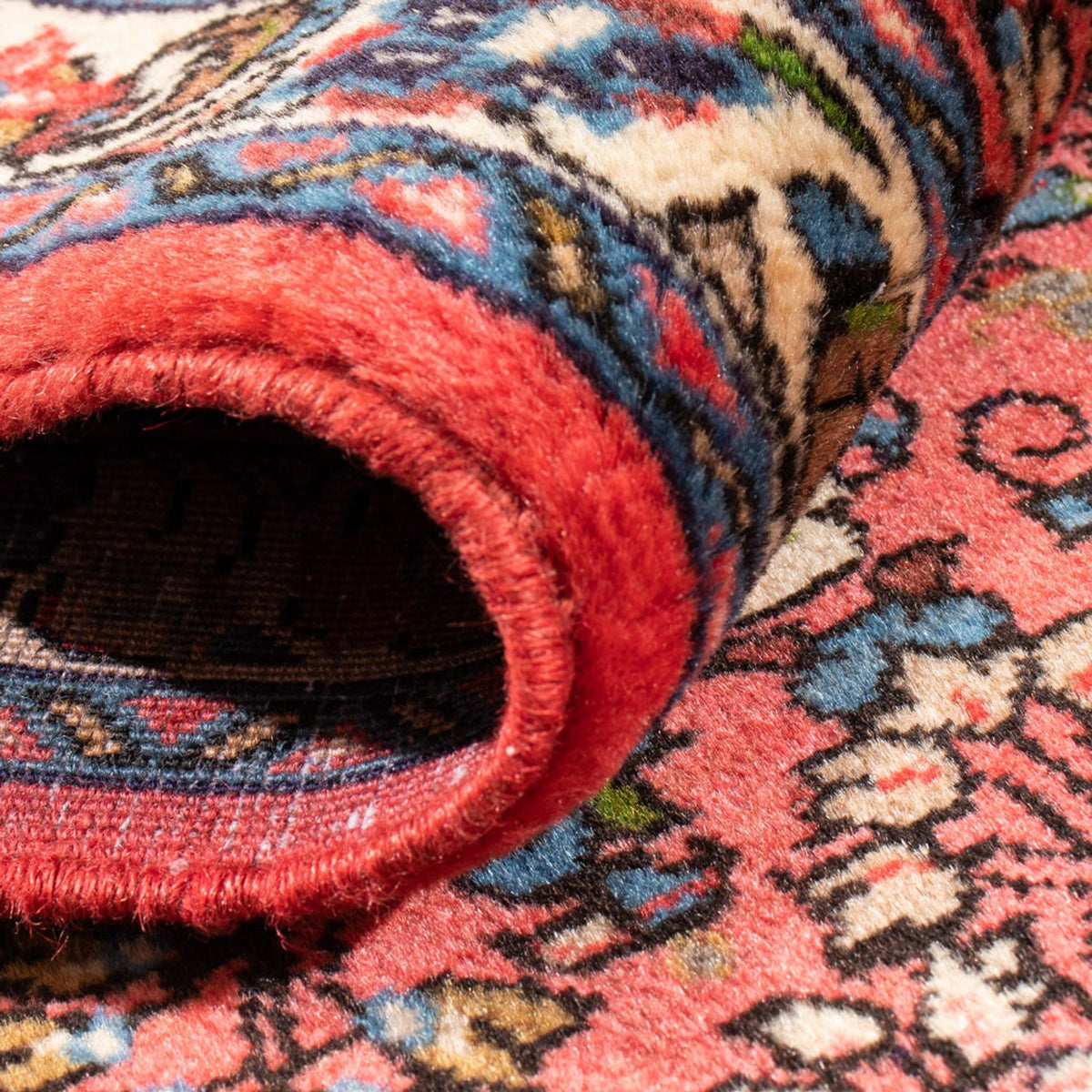 Tapis persan - Classique - 148 x 69 cm - rouge