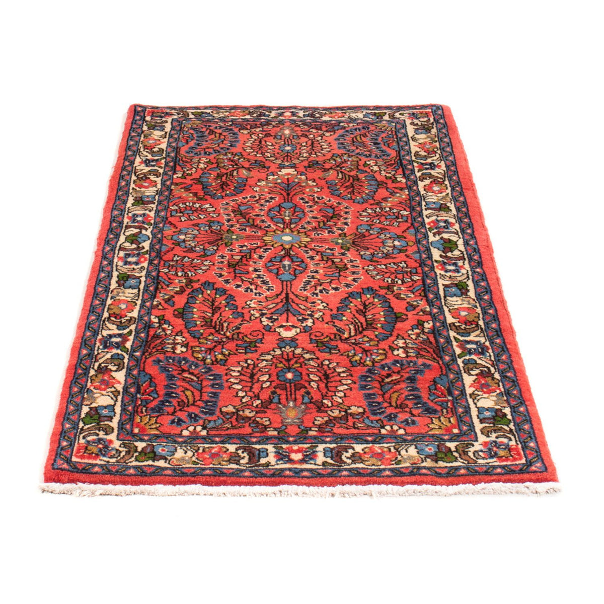 Tapis persan - Classique - 148 x 69 cm - rouge