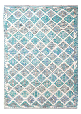Tapis Kelim - Tendance - 241 x 183 cm - multicolore