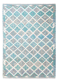 Tapis Kelim - Tendance - 241 x 183 cm - multicolore