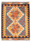 Tapis Kelim - Splash - 85 x 62 cm - multicolore