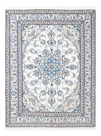 Tapis persan - Nain - 206 x 144 cm - crème