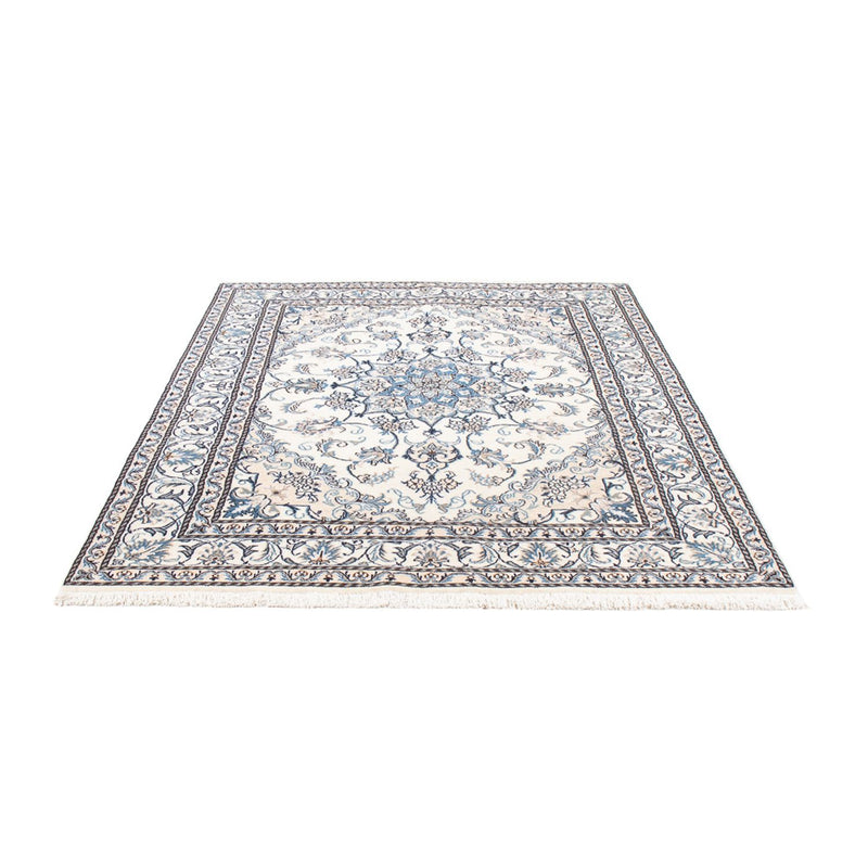 Tapis persan - Nain - 206 x 144 cm - crème