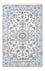 Tapis persan - Nain - 205 x 124 cm - crème