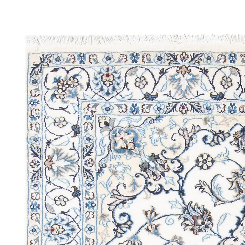 Tapis persan - Nain - 205 x 124 cm - crème