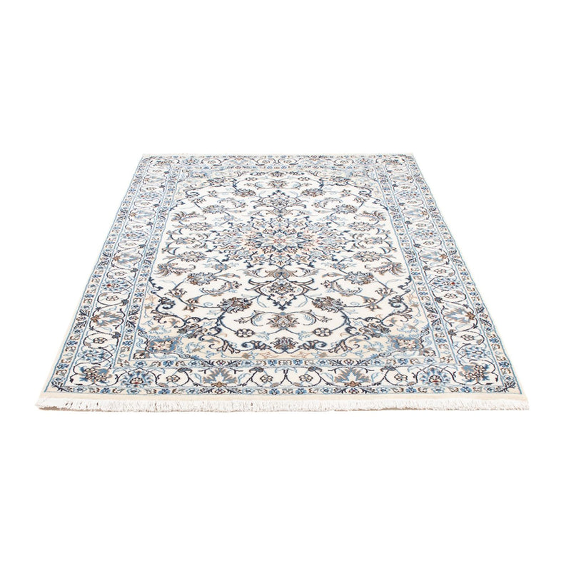 Tapis persan - Nain - 205 x 124 cm - crème