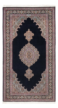 Tapis persan - Tabriz - Royal - 142 x 75 cm - bleu foncé