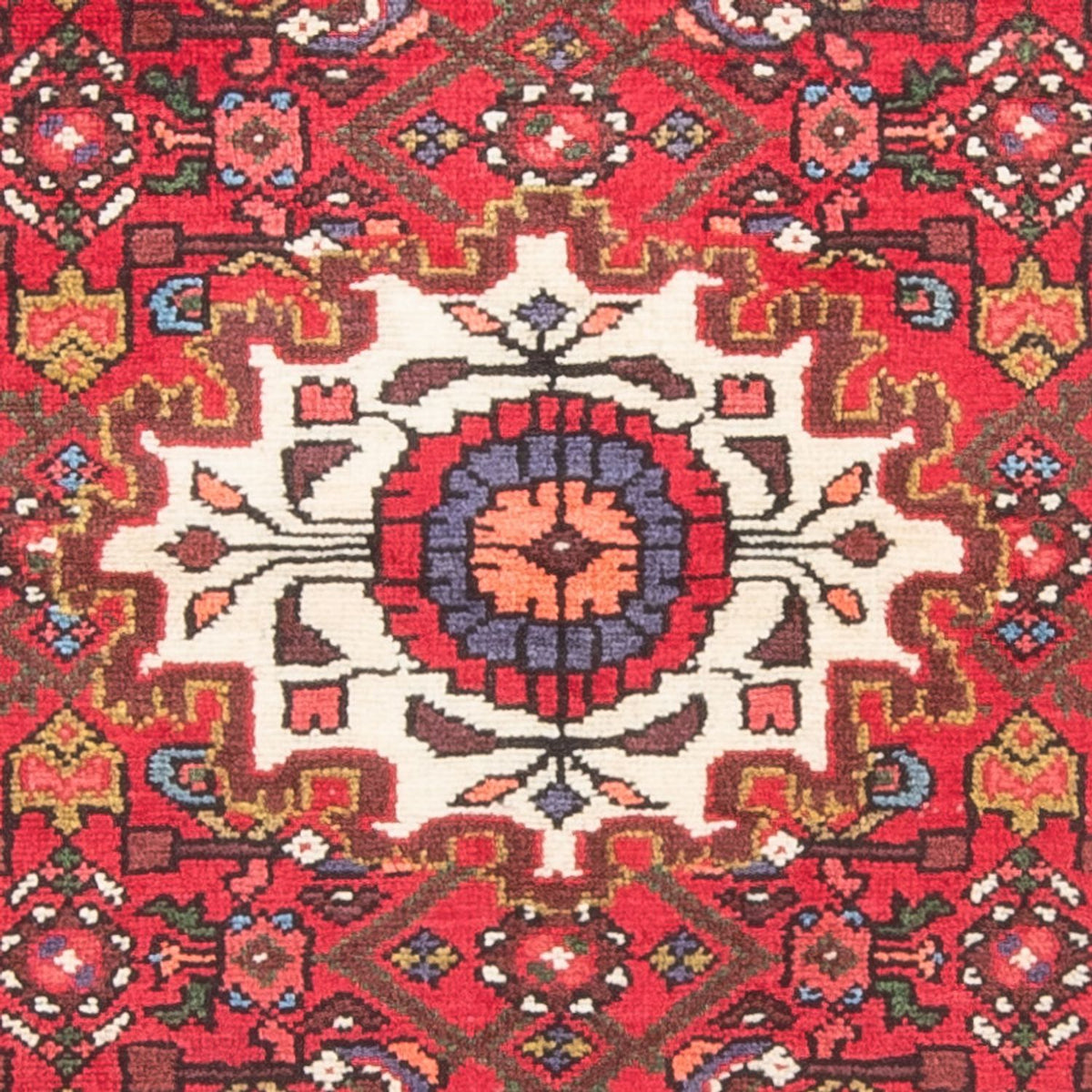 Tapis de couloir Tapis persan - Nomadic - 290 x 76 cm - rouge