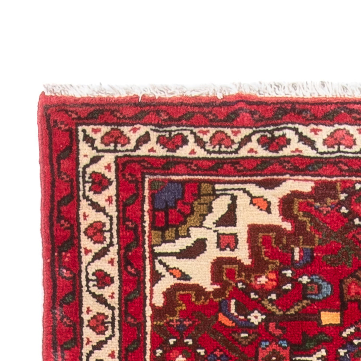 Tapis de couloir Tapis persan - Nomadic - 290 x 76 cm - rouge