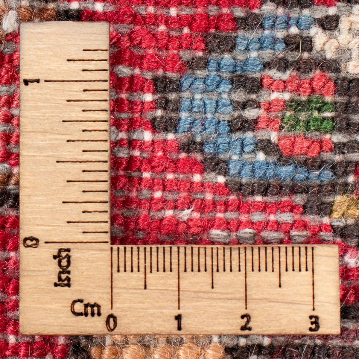 Tapis de couloir Tapis persan - Nomadic - 290 x 76 cm - rouge