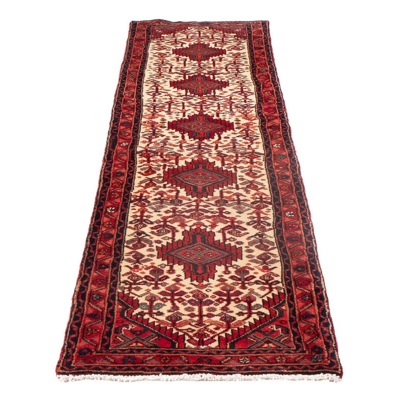 Tapis de couloir Tapis persan - Nomadic - 295 x 60 cm - rouge