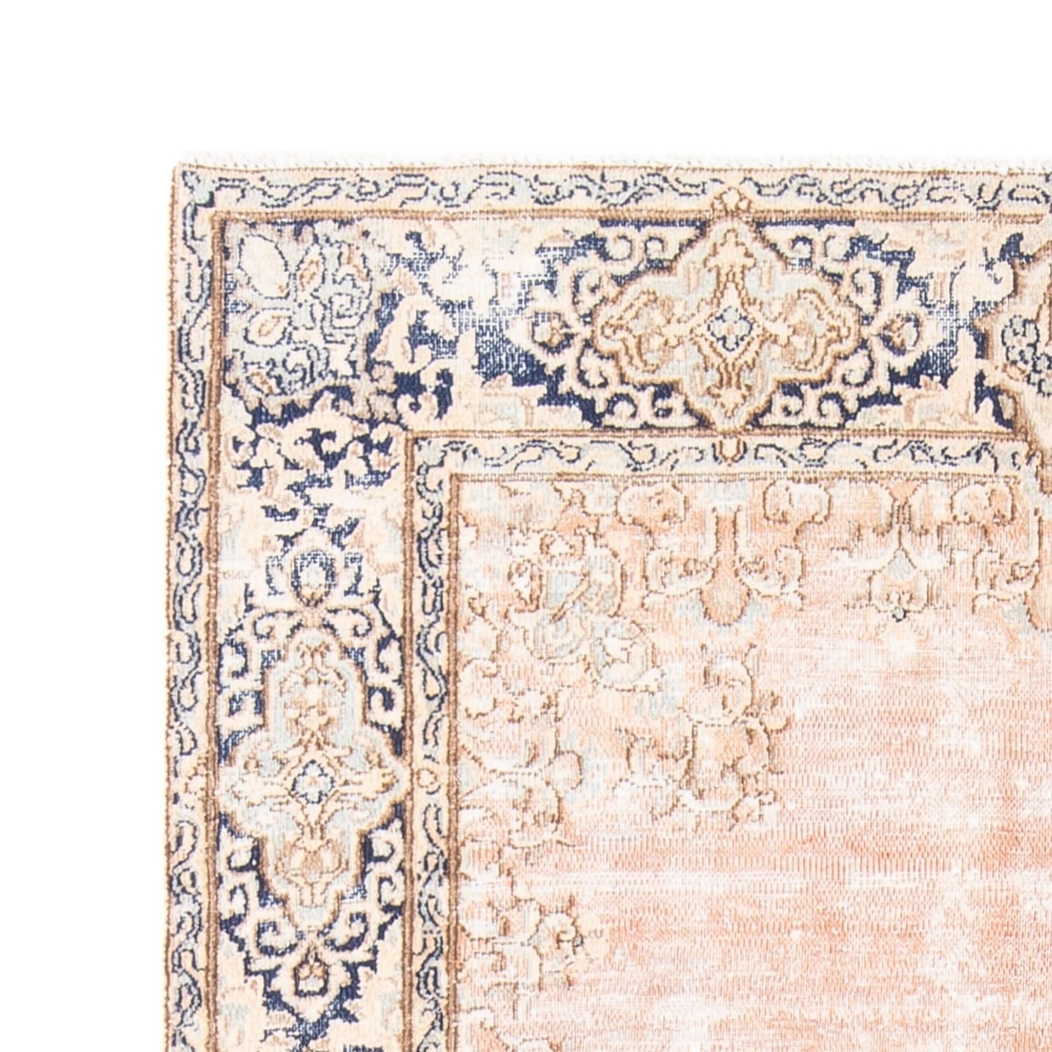 Tapis vintage - 212 x 122 cm - rose