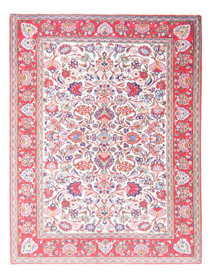 Tapis persan - Ghom - 202 x 150 cm - bleu clair