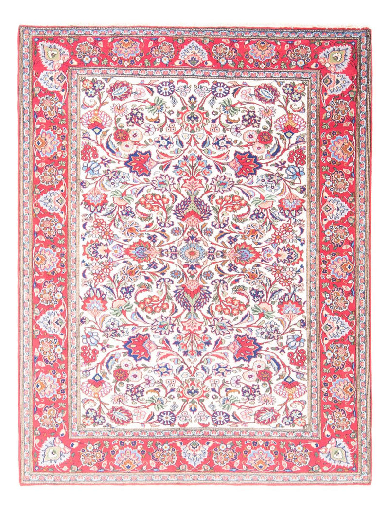 Tapis persan - Ghom - 202 x 150 cm - bleu clair
