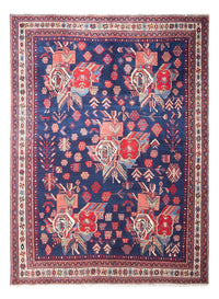 Tapis persan - Nomadic - 232 x 162 cm - bleu foncé