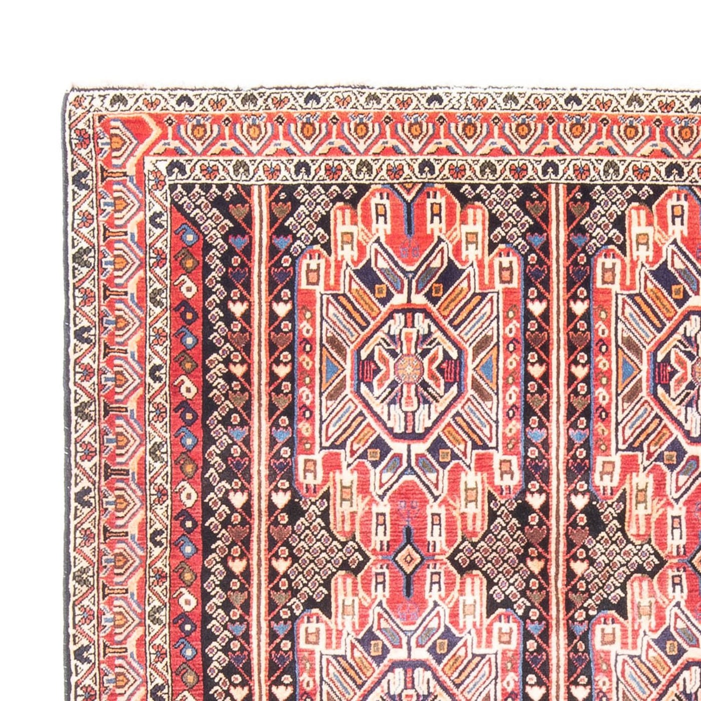 Afshar Sirjan Tapis 225x167cm - Tapis persan