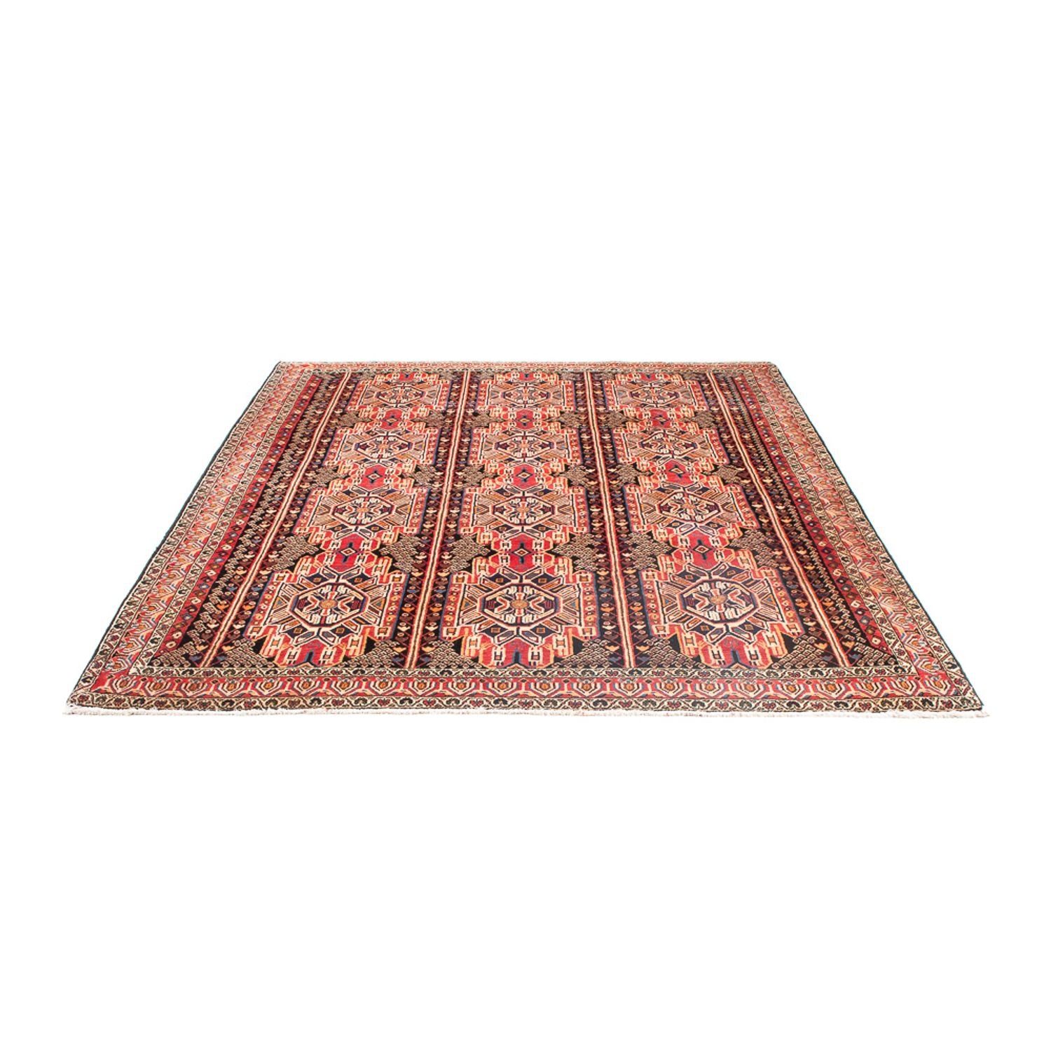 Tapis persan - Nomadic - 225 x 167 cm - multicolore