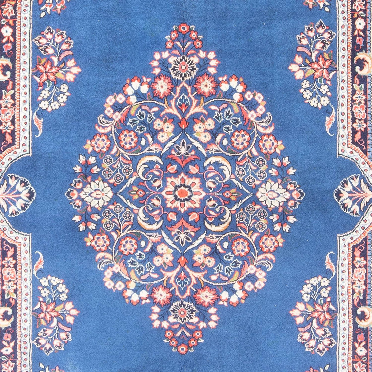 Tapis persan - Classique - 253 x 162 cm - bleu