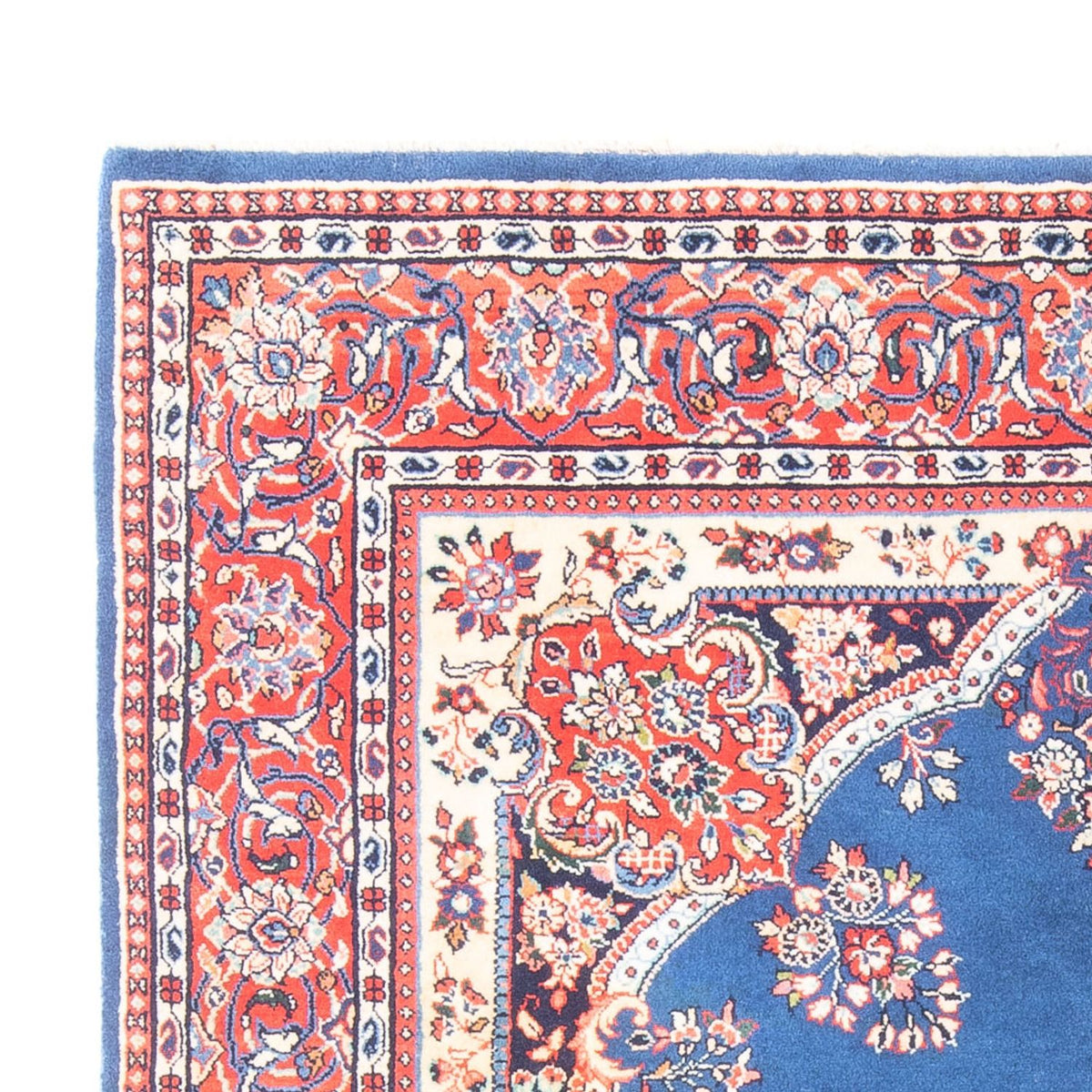 Tapis persan - Classique - 253 x 162 cm - bleu