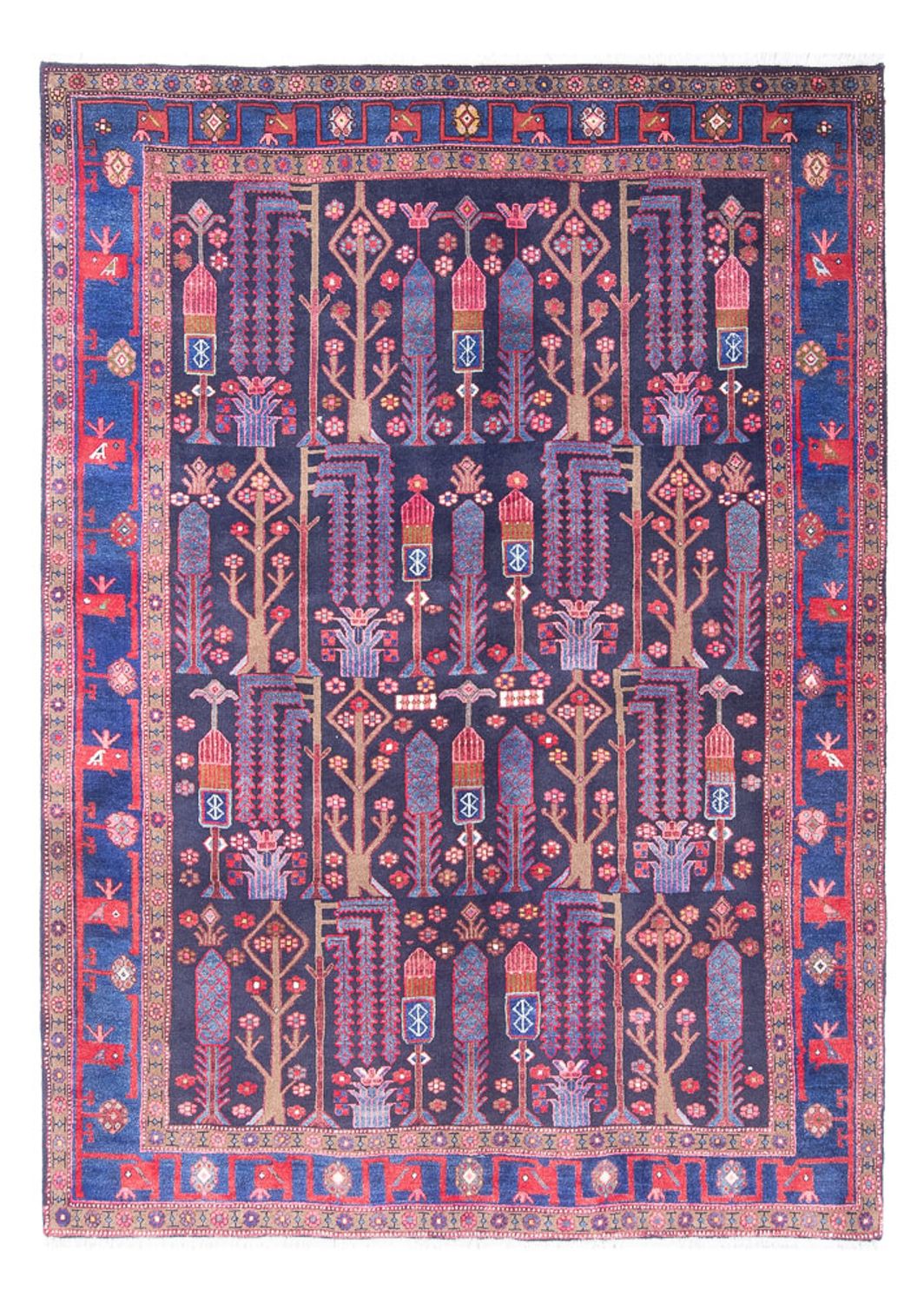 Tapis persan - Nomadic - 230 x 160 cm - violet