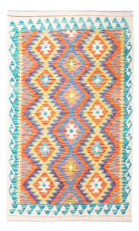 Tapis Kelim - Splash - 155 x 102 cm - multicolore