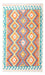 Tapis Kelim - Splash - 155 x 102 cm - multicolore