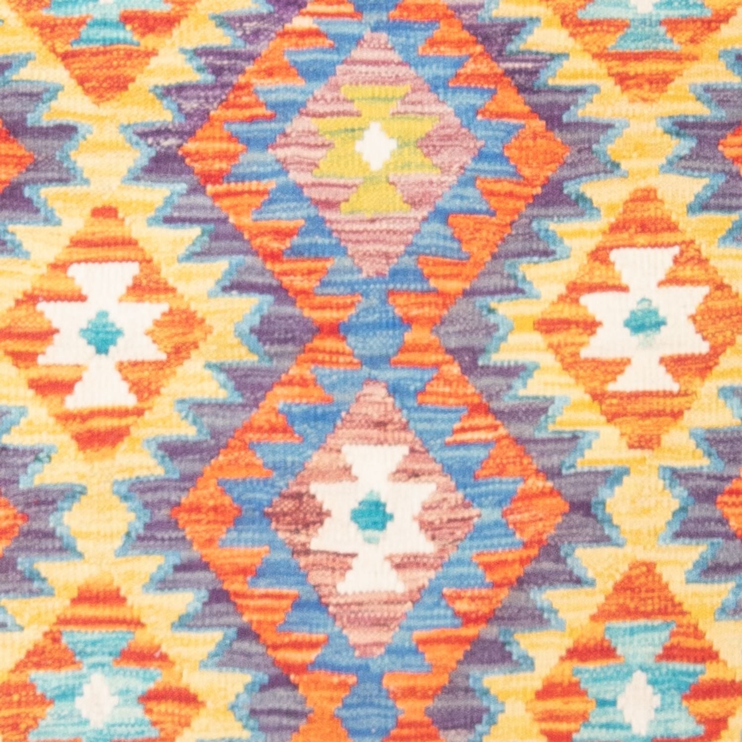 Tapis Kelim - Splash - 155 x 102 cm - multicolore