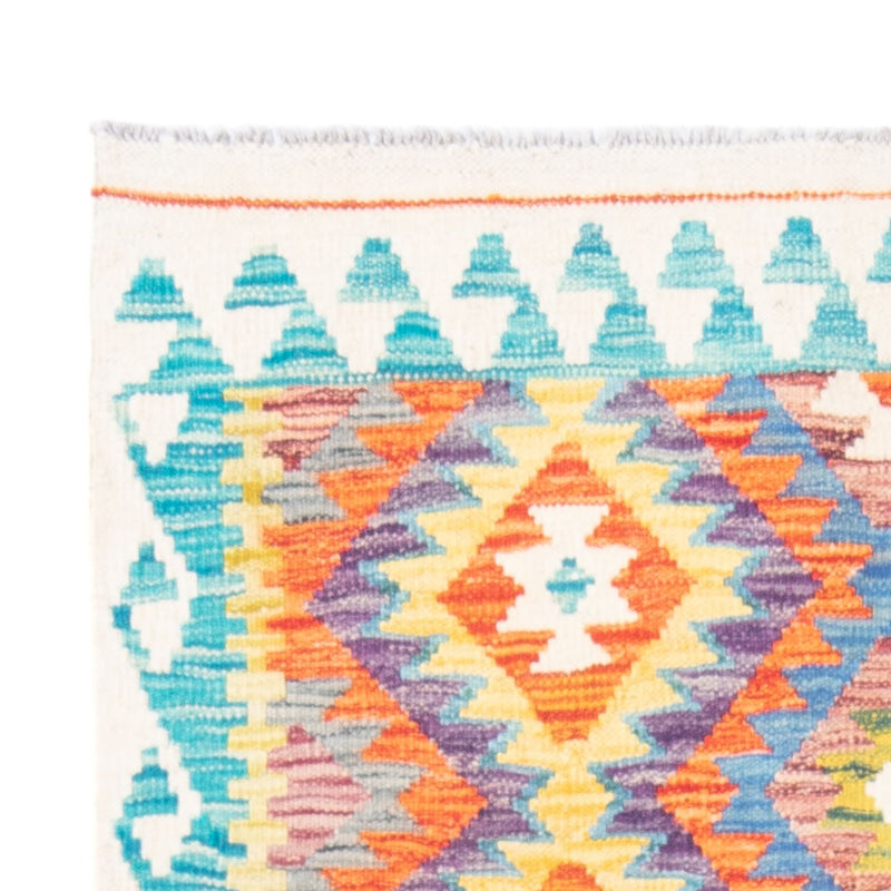 Tapis Kelim - Splash - 155 x 102 cm - multicolore