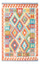 Tapis Kelim - Splash - 147 x 101 cm - multicolore