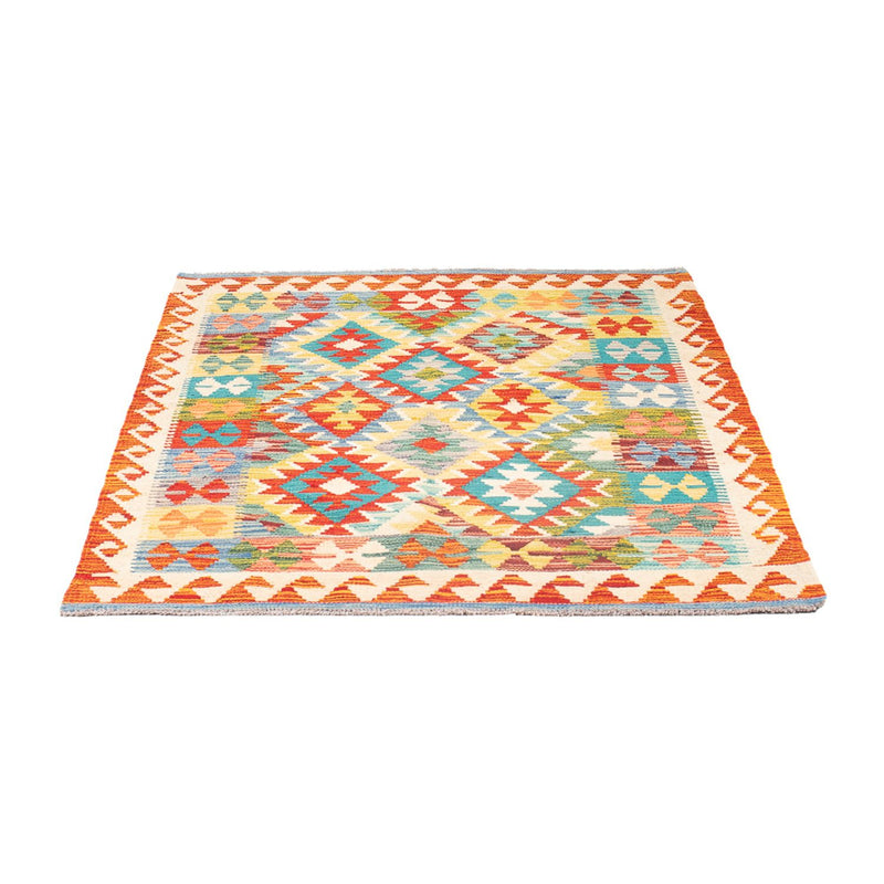 Tapis Kelim - Splash - 147 x 101 cm - multicolore