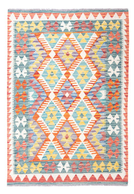 Tapis Kelim - Splash - 150 x 110 cm - multicolore