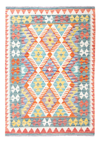 Tapis Kelim - Splash - 150 x 110 cm - multicolore