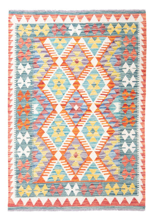 Tapis Kelim - Splash - 150 x 110 cm - multicolore