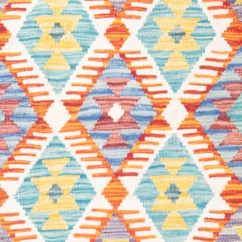 Tapis Kelim - Splash - 150 x 110 cm - multicolore
