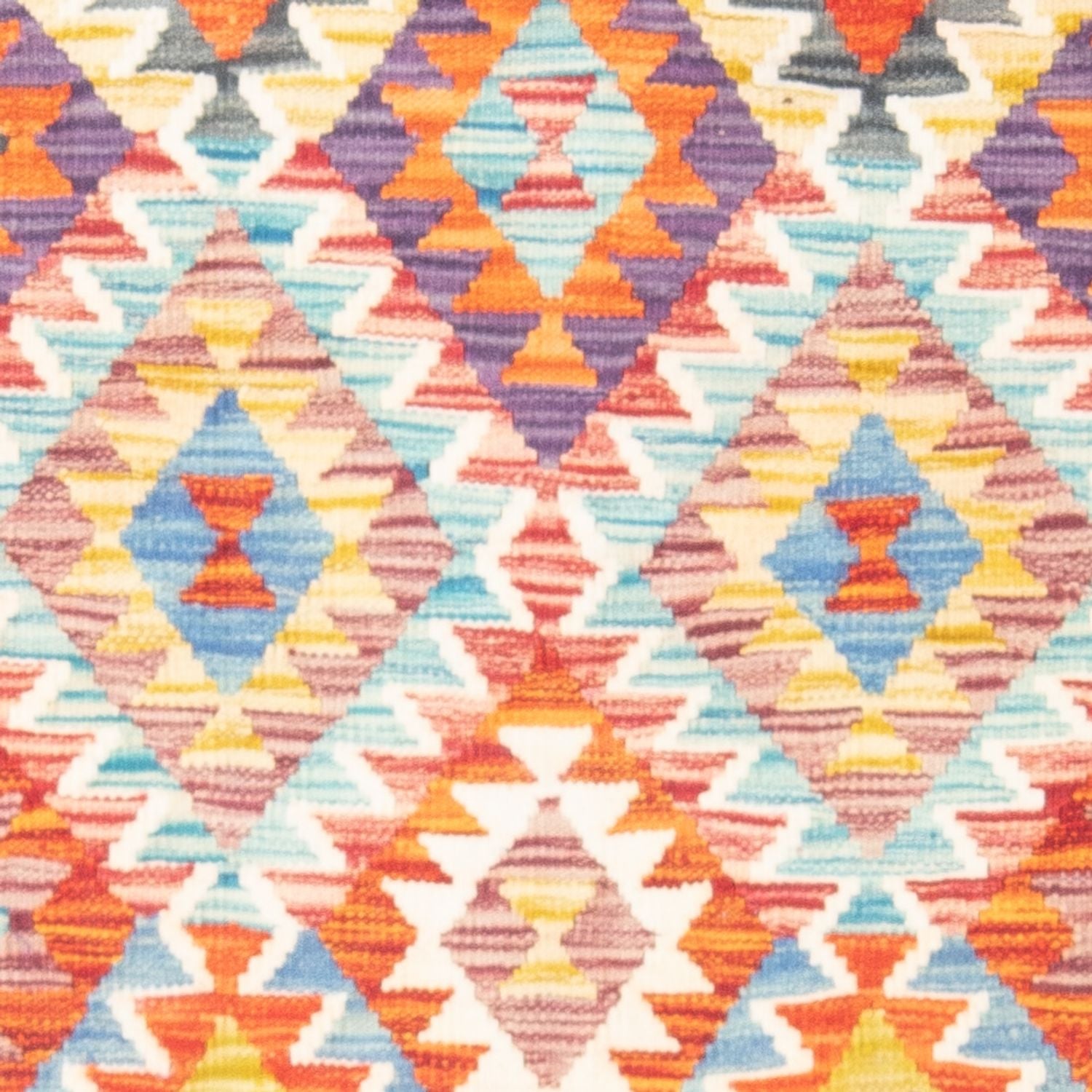 Tapis Kelim - Splash - 151 x 105 cm - multicolore