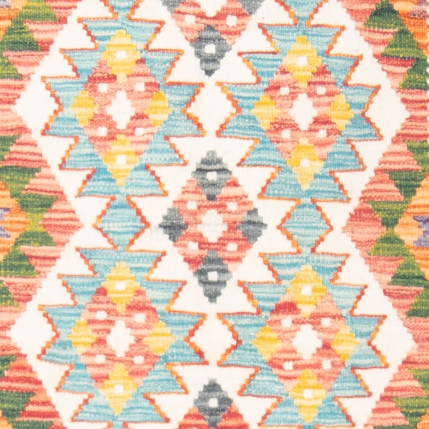 Tapis Kelim - Splash - 143 x 98 cm - multicolore