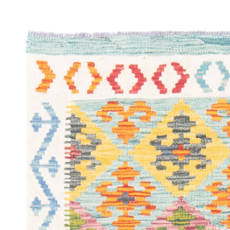 Tapis Kelim - Splash - 144 x 100 cm - multicolore