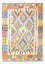 Tapis Kelim - Splash - 145 x 106 cm - multicolore