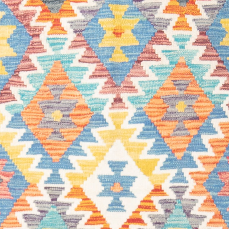 Tapis Kelim - Splash - 145 x 106 cm - multicolore