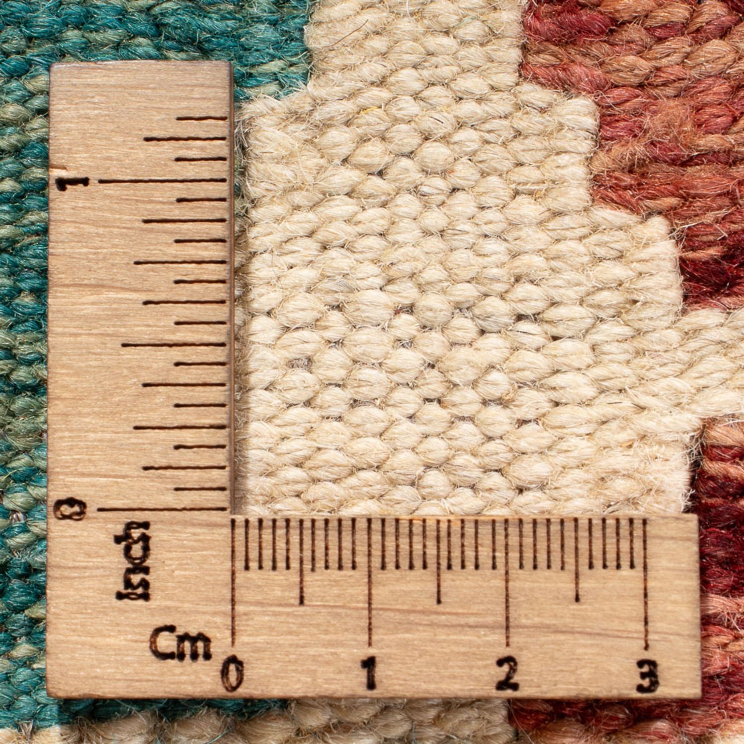 Tapis Kelim - Splash - 145 x 106 cm - multicolore