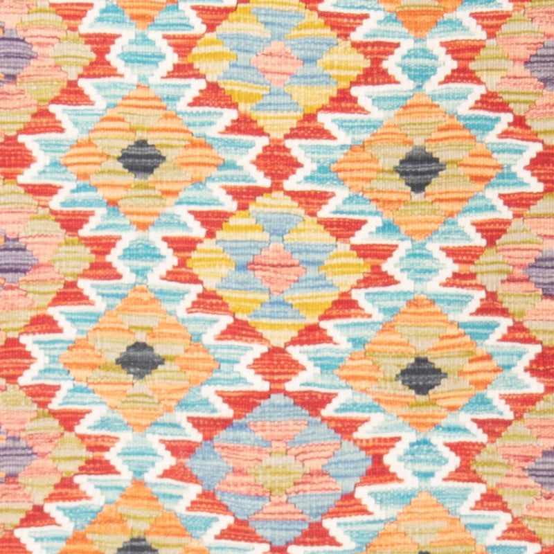 Tapis Kelim - Splash - 156 x 105 cm - multicolore