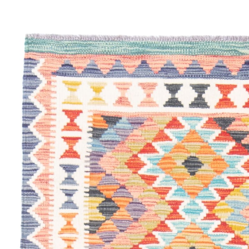 Tapis Kelim - Splash - 156 x 105 cm - multicolore