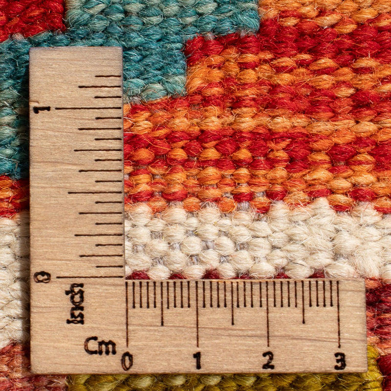Tapis Kelim - Splash - 143 x 104 cm - multicolore